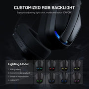 Wireless Gaming Headphones with Noise Cancelling Mic V1142-TM601099834528221