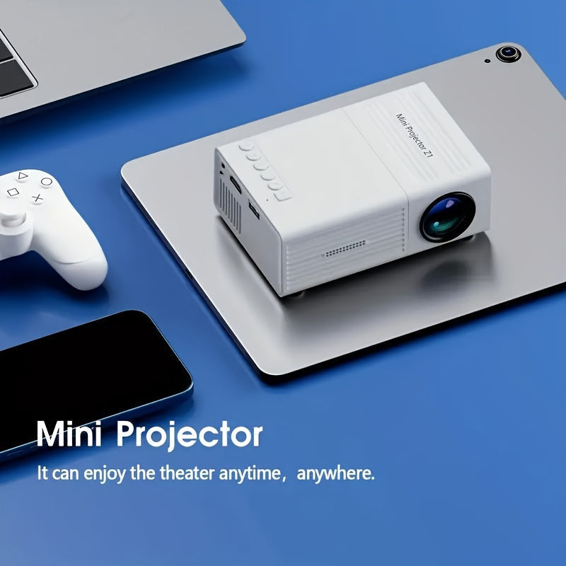 1080P HD Mini Projector with LED Display V1142-TM601099899852758