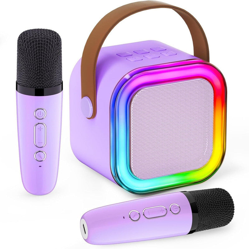 Wireless Mini Karaoke Machine with Microphones V1142-TM601100095708190