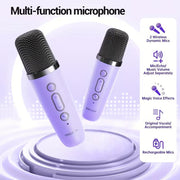 Wireless Mini Karaoke Machine with Microphones V1142-TM601100095708190