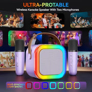 Wireless Mini Karaoke Machine with Microphones V1142-TM601100095708190