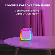 Wireless Mini Karaoke Machine with Microphones V1142-TM601100095708190