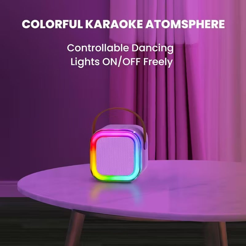 Wireless Mini Karaoke Machine with Microphones V1142-TM601100095708190