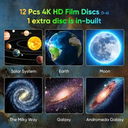 Galaxy Star Projector with 13 Discs USB V1142-TM601100250193241