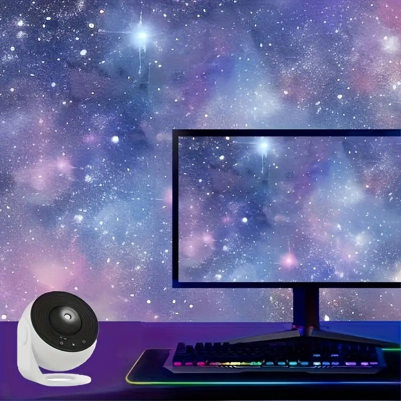 Galaxy Star Projector with 13 Discs USB V1142-TM601100250193241