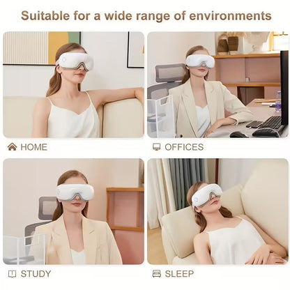 4D Portable Eye Massager with Heat & Music V1142-TM601100366296580
