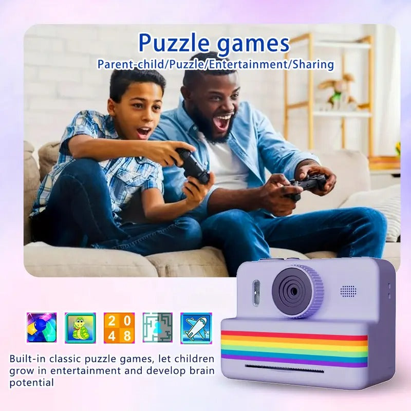 Portable Photo Printer Camera with Rechargeable Battery V1142-TM601100498012977