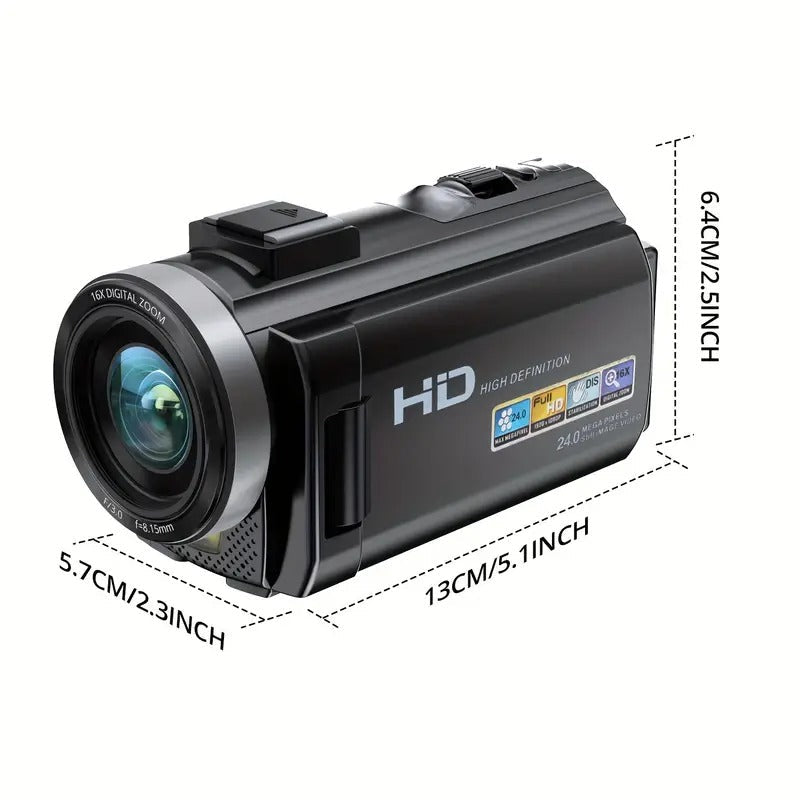 1080P 24MP Digital Camera with 3.0" LCD V1142-TM601100904380310