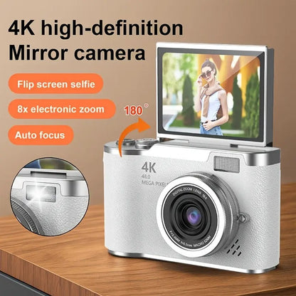 Retro CCD-4K Digital Camera with Flip Screen V1142-TM601101227932501