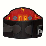 Heated Waist Massager Belt USB Rechargeable V1142-TM601101507178793