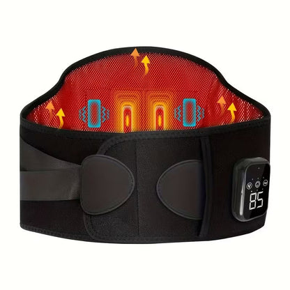Heated Waist Massager Belt USB Rechargeable V1142-TM601101507178793