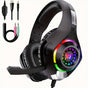 Gaming Headset PC PS4 PS5 Xbox RGB V1142-TM601101783865517