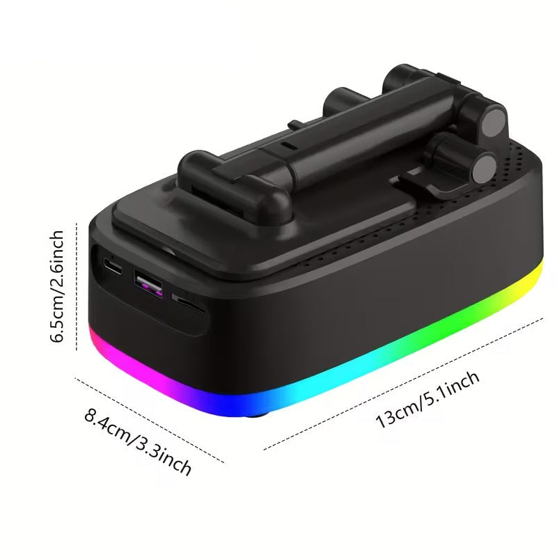 Wireless Speaker with Phone Holder and Power Bank V1142-TM601101830774670