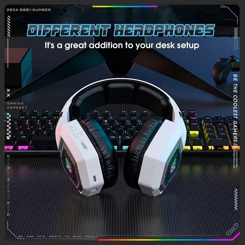 Surround Sound Wireless Gaming Headset Tri-Mode V1142-TM601101923028686