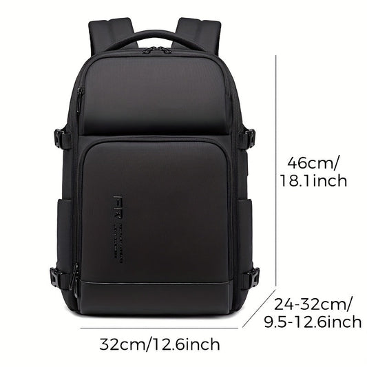 Men's Laptop Backpack Business Travel Bag V1142-TM601101940061219