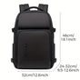 Men's Laptop Backpack Business Travel Bag V1142-TM601101940061219