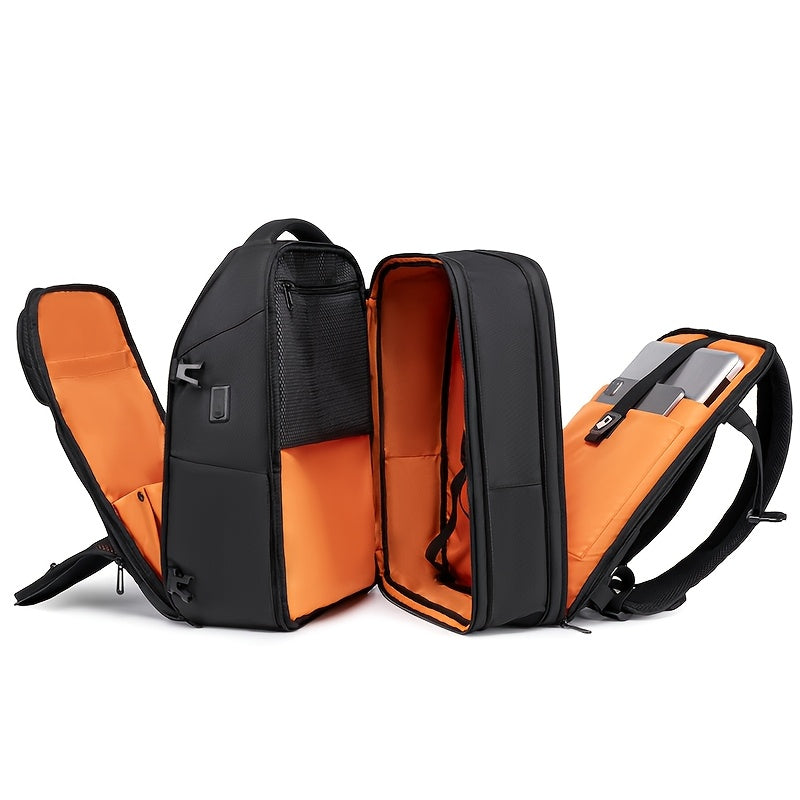 Men's Laptop Backpack Business Travel Bag V1142-TM601101940061219