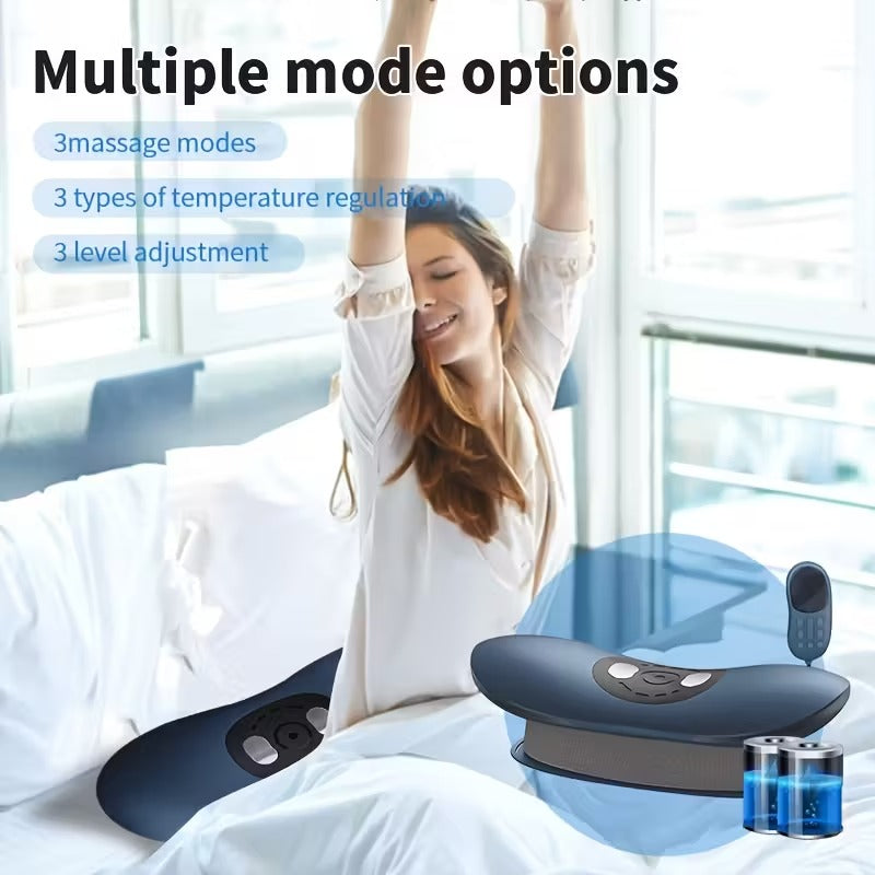 Electric Lumbar Massager with Heat & Vibration V1142-TM601102073698963