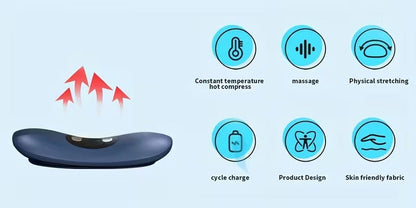 Electric Lumbar Massager with Heat & Vibration V1142-TM601102073698963