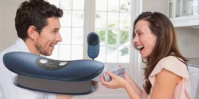 Electric Lumbar Massager with Heat & Vibration V1142-TM601102073698963