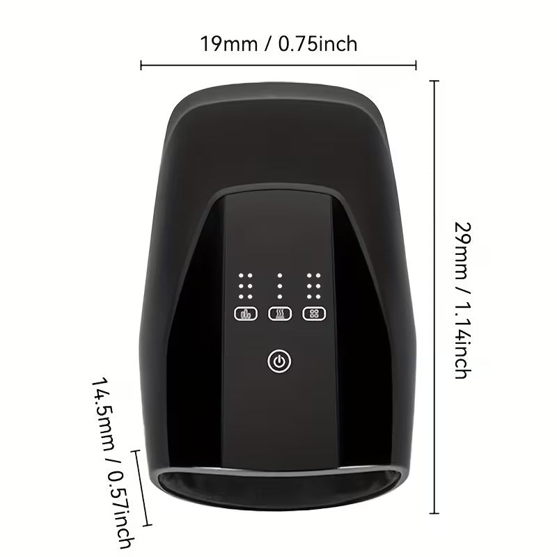 NNETM Ergonomic Hand Massager with Heat & Vibration V1142-TM601102571462325