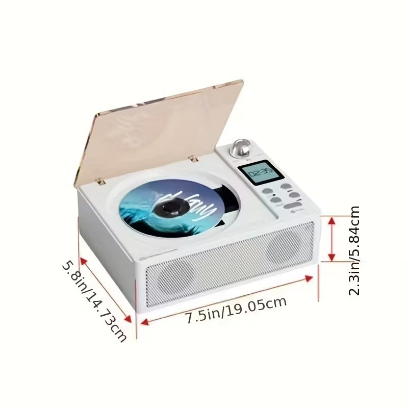CD Player with Wireless Speaker & FM Radio V1142-TM601102693874690