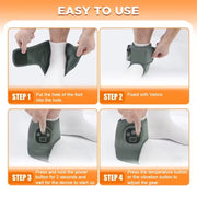 Ankle Heating Massager with Vibration & Heat Therapy V1142-TM601102909409516