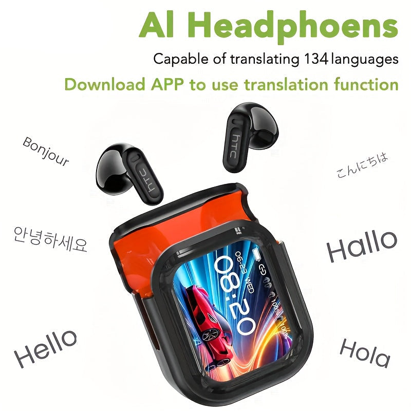 Wireless Earbuds with Language Translation & HD Sound V1142-TM601102913164874
