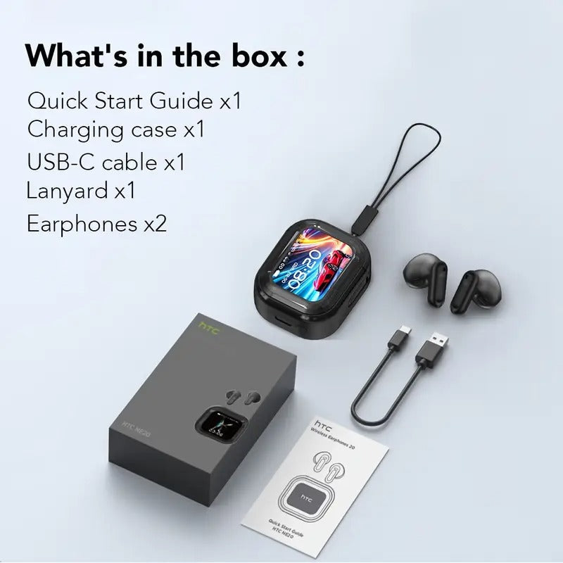 Wireless Earbuds with Language Translation & HD Sound V1142-TM601102913164874