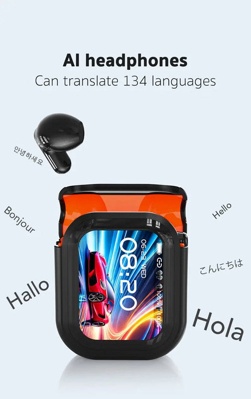 Wireless Earbuds with Language Translation & HD Sound V1142-TM601102913164874