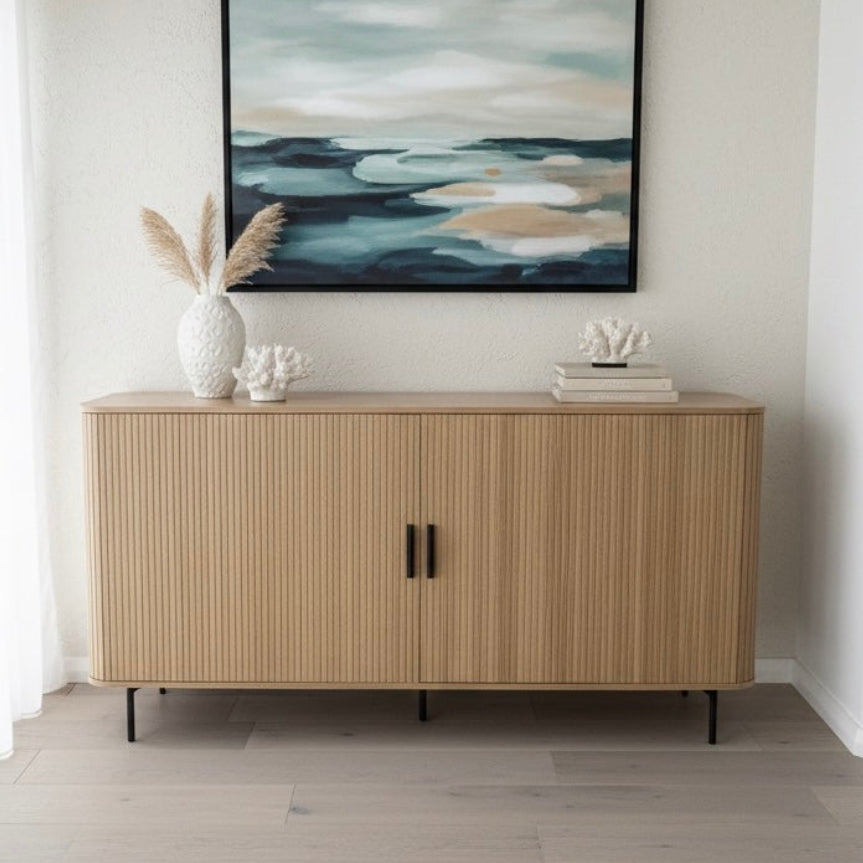 Florence 2 Door Buffet Sideboard Oak V1150-UT001