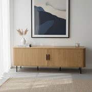 Florence 2 Door Entertainment Unit Oak V1150-UT002