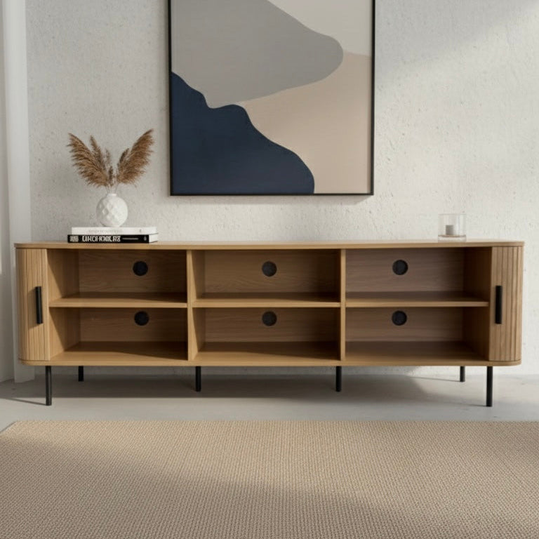 Florence 2 Door Entertainment Unit Oak V1150-UT002