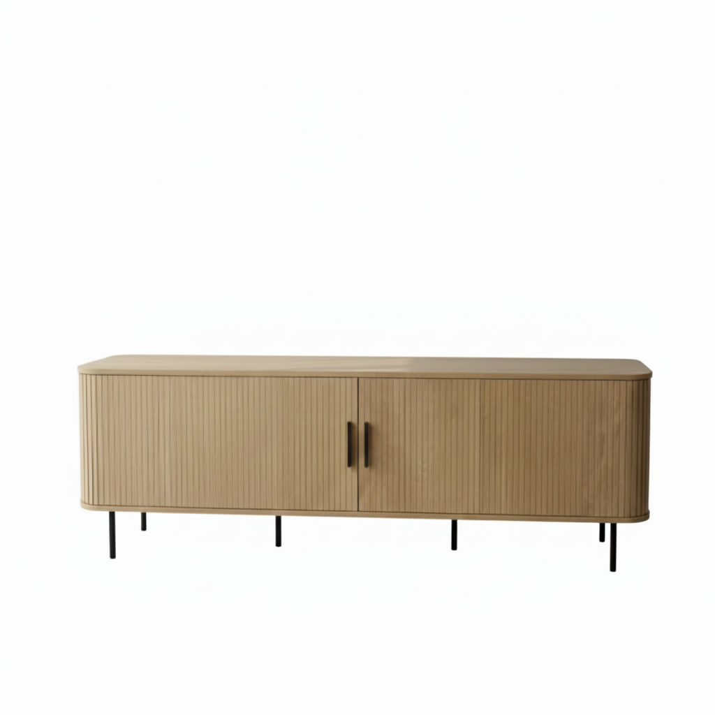 Florence 2 Door Entertainment Unit Oak V1150-UT002