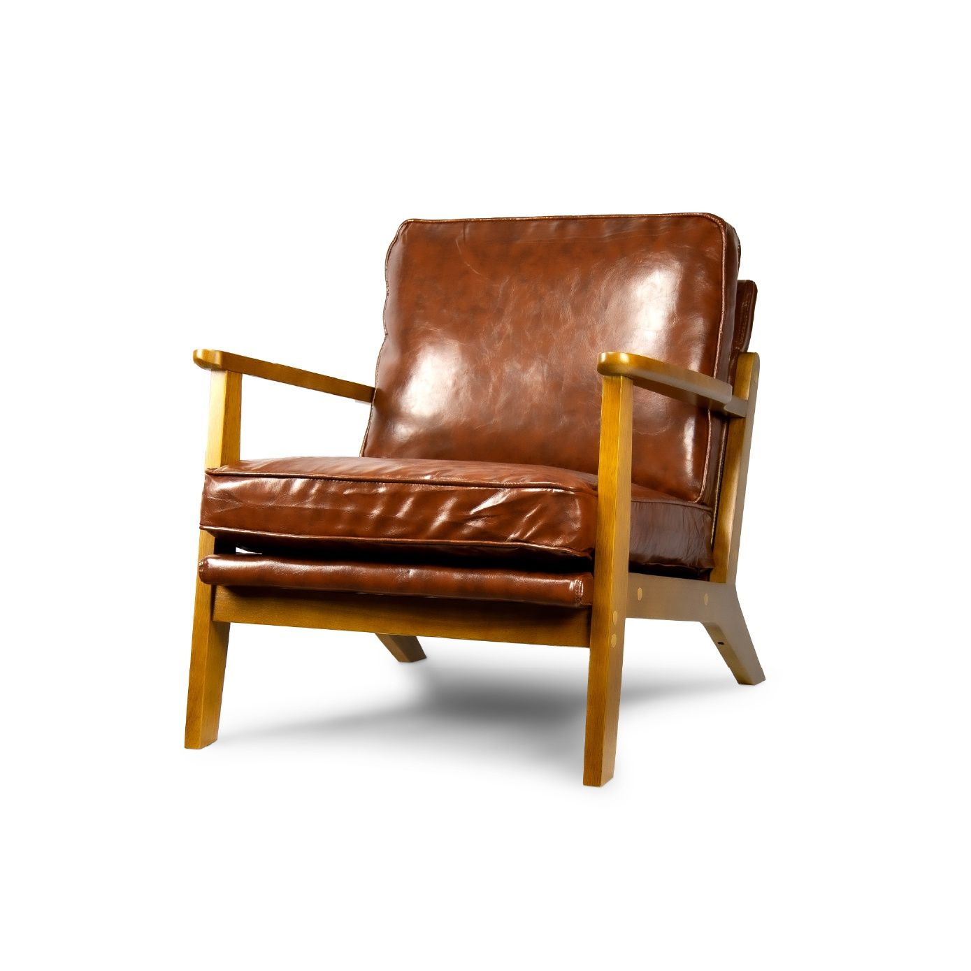 Comforro Inglewood Armchair V1158-CH-0013-REDBROWN