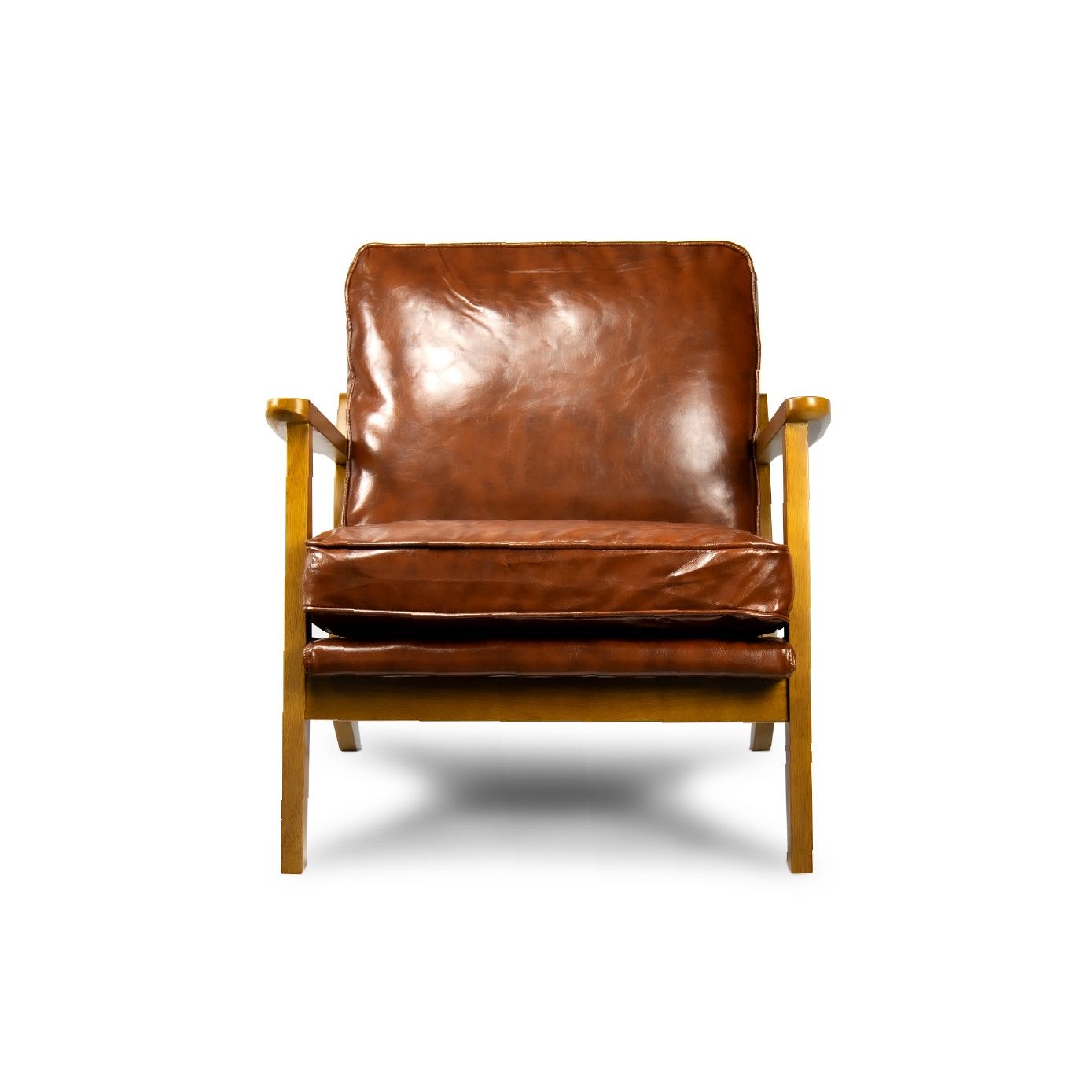 Comforro Inglewood Armchair V1158-CH-0013-REDBROWN