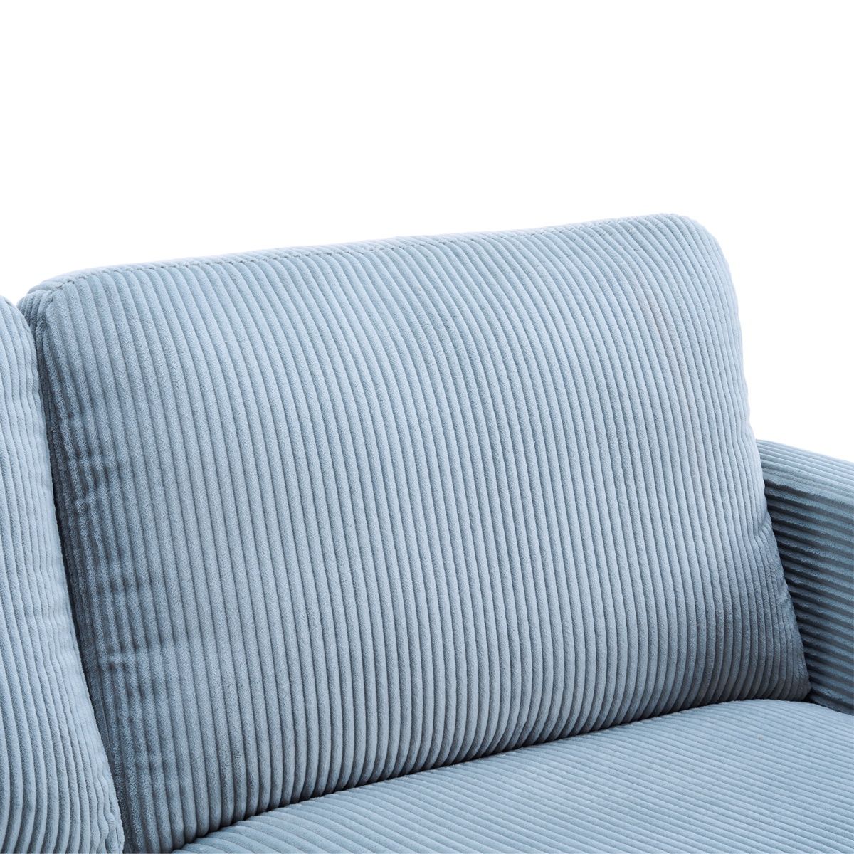 Comforro Willow 2 Seater Compressed Sofa V1158-SF-LM2442-21-2S-AQUA
