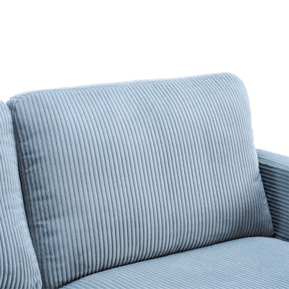 Comforro Willow 2 Seater Compressed Sofa V1158-SF-LM2442-21-2S-AQUA