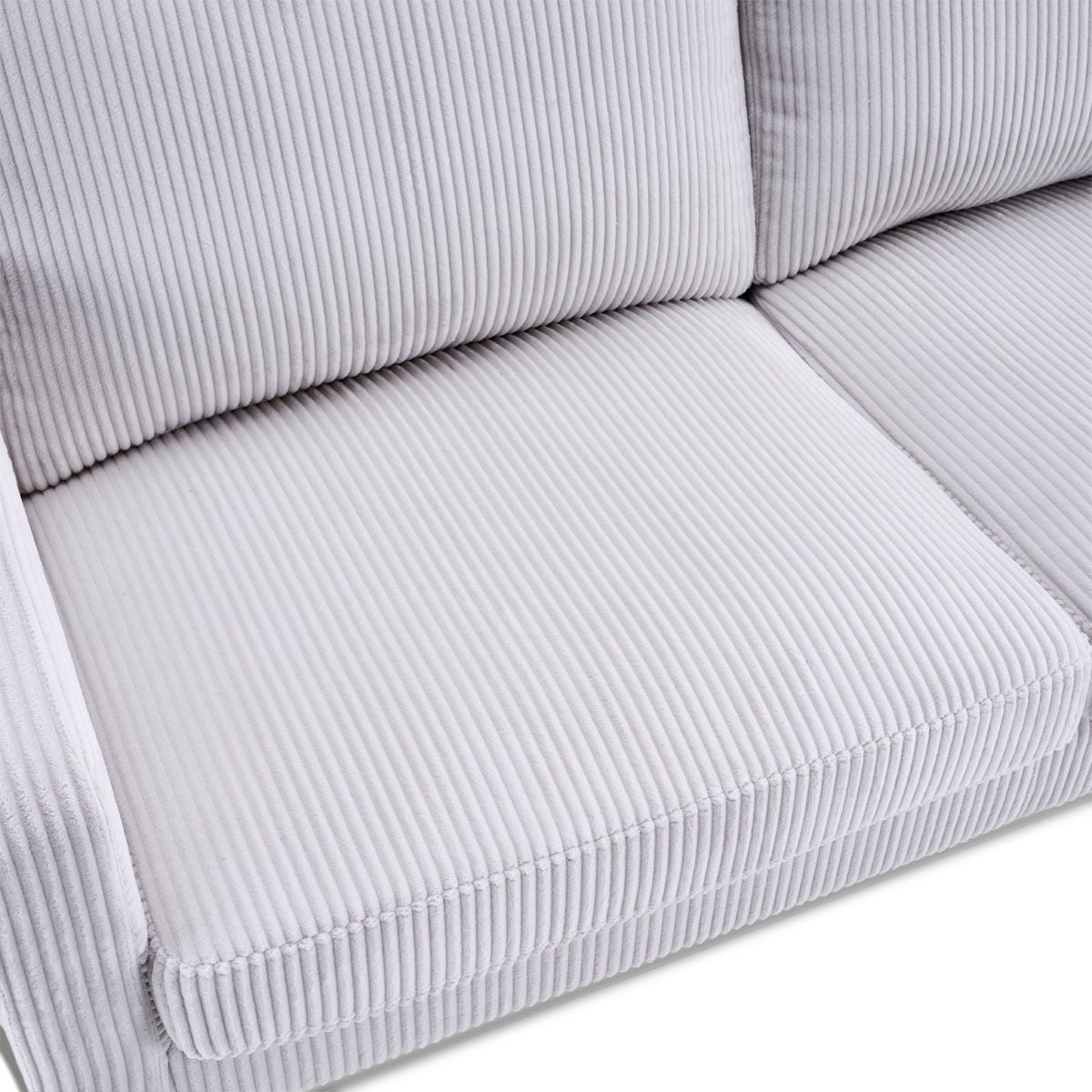 Comforro Willow 2 Seater Compressed Sofa V1158-SF-LM2442-25-2S-LGY
