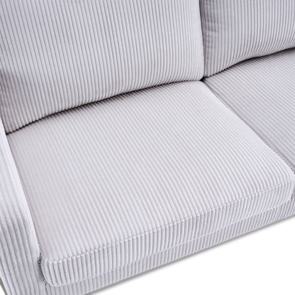 Comforro Willow 2 Seater Compressed Sofa V1158-SF-LM2442-25-2S-LGY