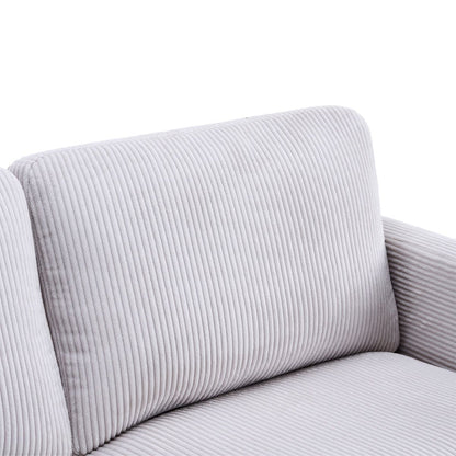 Comforro Willow 2 Seater Compressed Sofa V1158-SF-LM2442-25-2S-LGY