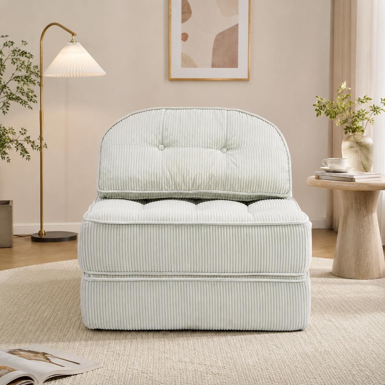 Comforro Hando Compressed Chair V1158-ZE5461-MY-K2406-16-LTGY