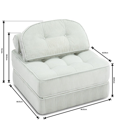 Comforro Hando Compressed Chair V1158-ZE5461-MY-K2406-16-LTGY