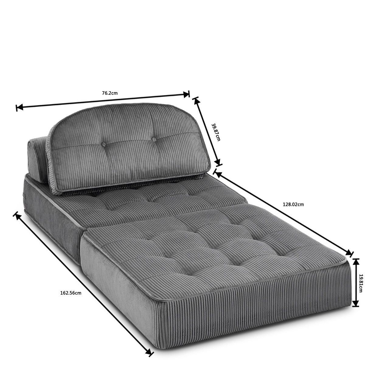 Comforro Hando Compressed Chair V1158-ZE5461-MY-K2406-18-DGY