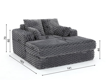 CozyCloud Lounge Chair V1158-ZE7260-WZ3069-7-LGY