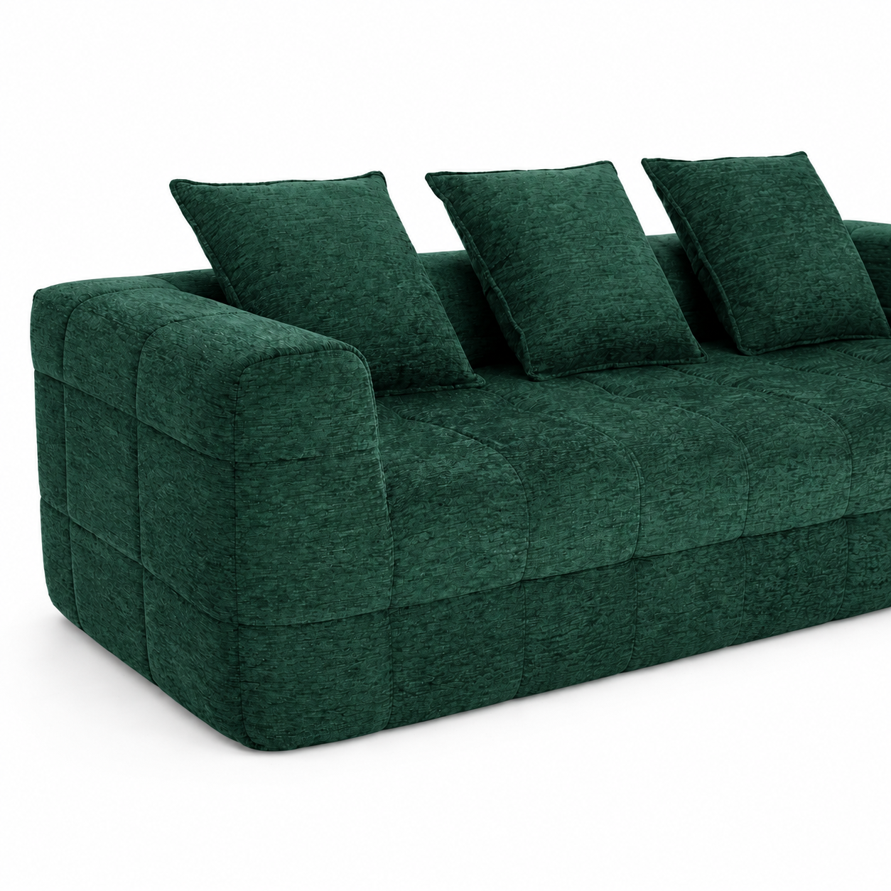 Monda 3 Seater Compressed Sofa V1158-ZE7264-MYJJL12-2-GN