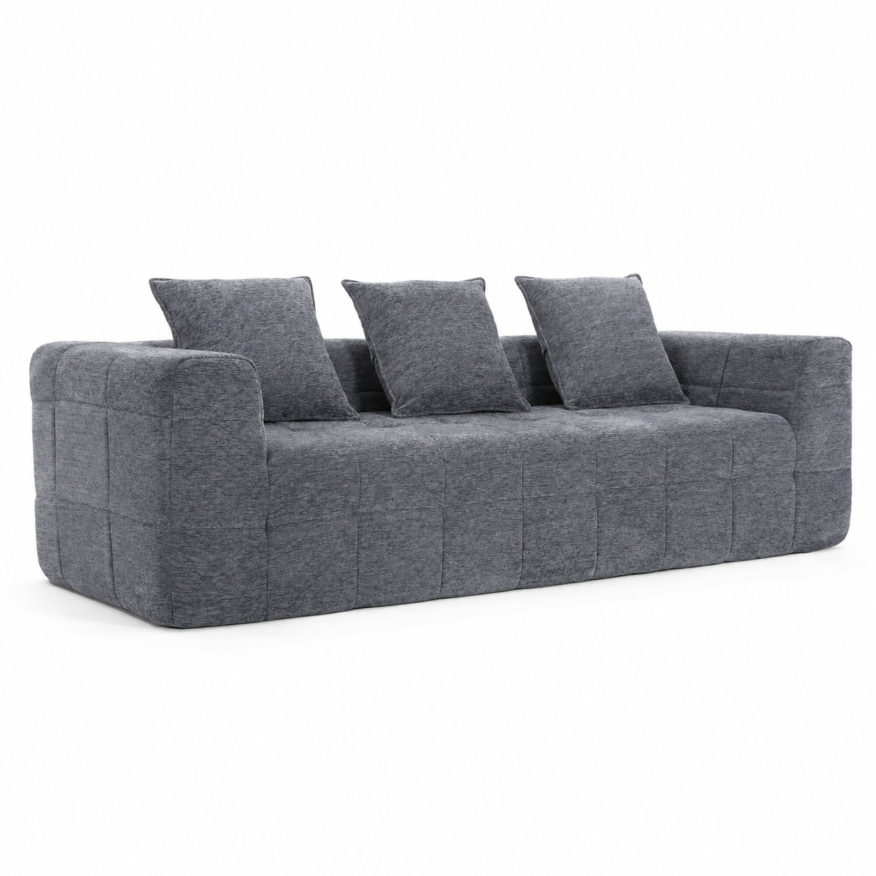 Monda 3 Seater Compressed Sofa V1158-ZE7264-MYJJL12-2-GY