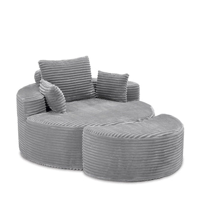 Leon Lounge Armchair V1158-ZE8678-CX-123-15-GY