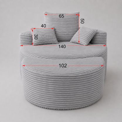 Leon Lounge Armchair
