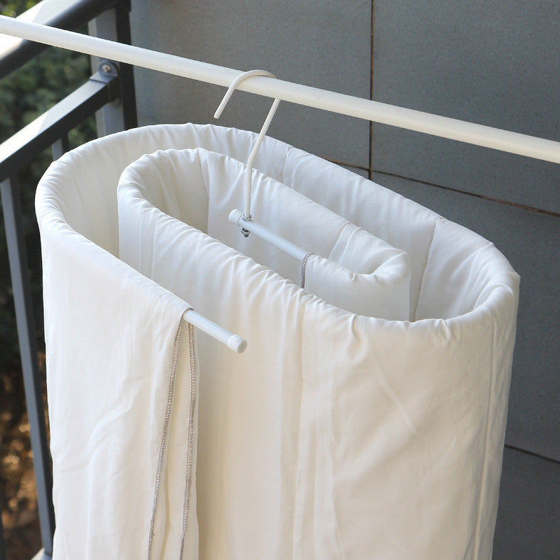 Elliptical Spiral Drying Rack for Quilt -White V1161-107600